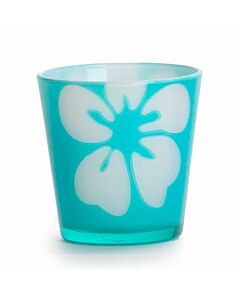 Yankee Candle Flower Dye Votive Holder Blue